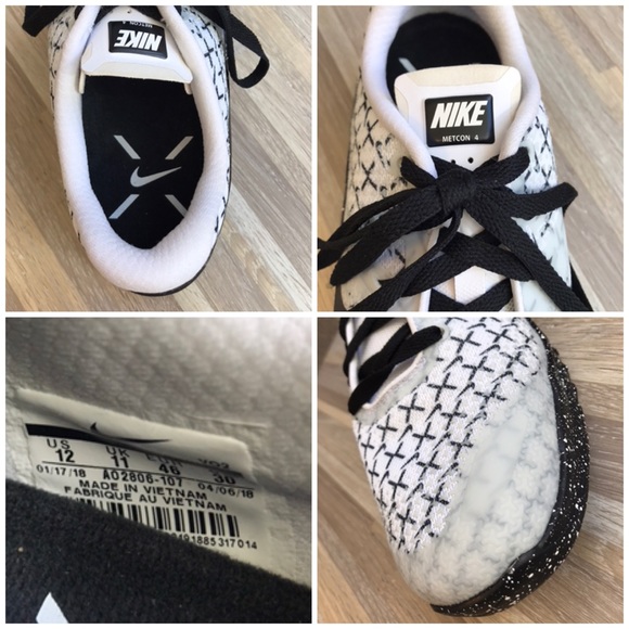 Nike Metcon 4X W/Black Dynamic Yellow Men’s AUTHEN - Picture 7 of 7